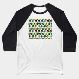 Tropical dots Baseball T-Shirt